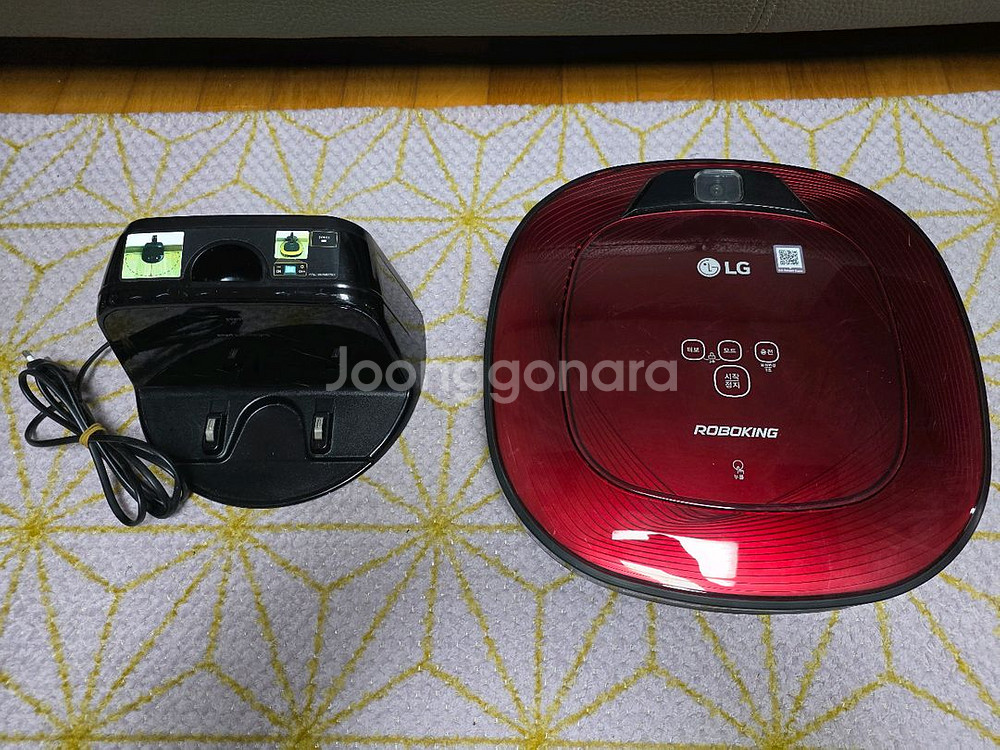 LG 로보킹 로봇청소기 레드--8