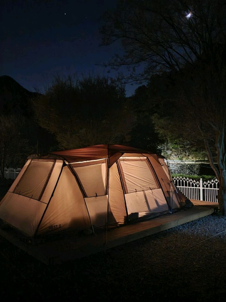 코베아 네스트 2 텐트+우레탄창+이너매트+방수포 입니다 이미지