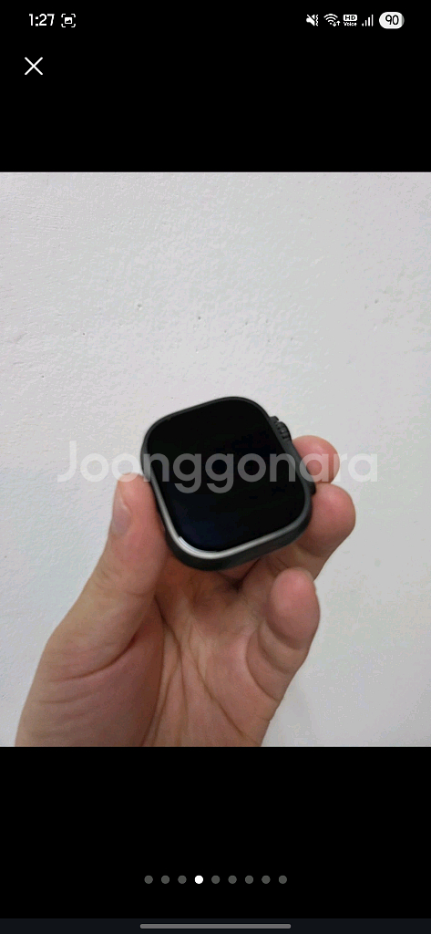 애플 워치 울트라2 티타늄 블랙 판매--1