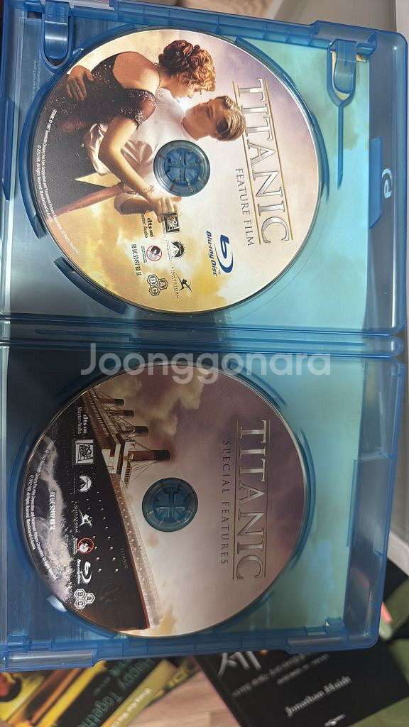 타이타닉 블루레이 2disk--0
