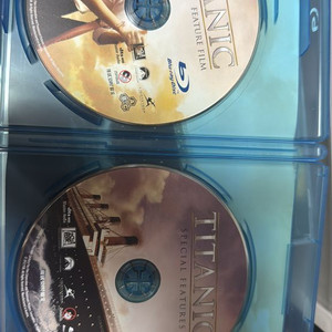 타이타닉 블루레이 2disk