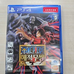 # 플스4(PS4) 원피스 해적무쌍4 판매합니다.