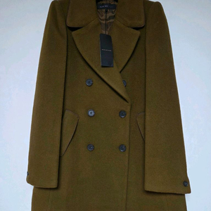올리브데올리브 여성 양모 더블버튼 코트 66(55~66