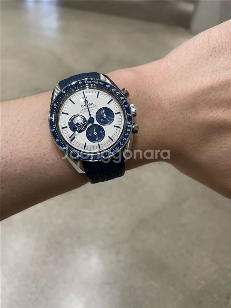 오메가 스피드마스터 러버스트랩--2