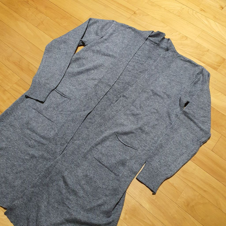 여자 롱 니트 가디건 ( Free ) - Used--2