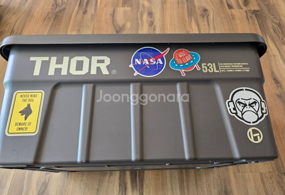 THOR X HIDEOUT 컨테이너 박스 53L--3