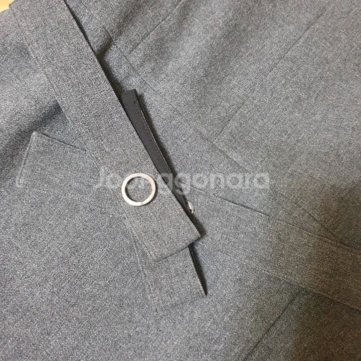 아이잗바바 더아이잗 포인티드카라 X벨티드 원피스--3