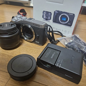 캐논 EOS M6 Mark II 미러리스 카메라