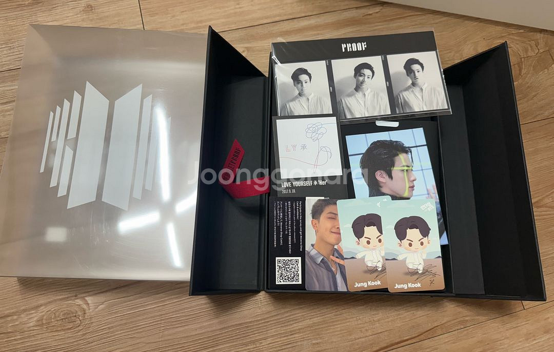 방탄 proof 앨범 세트--0