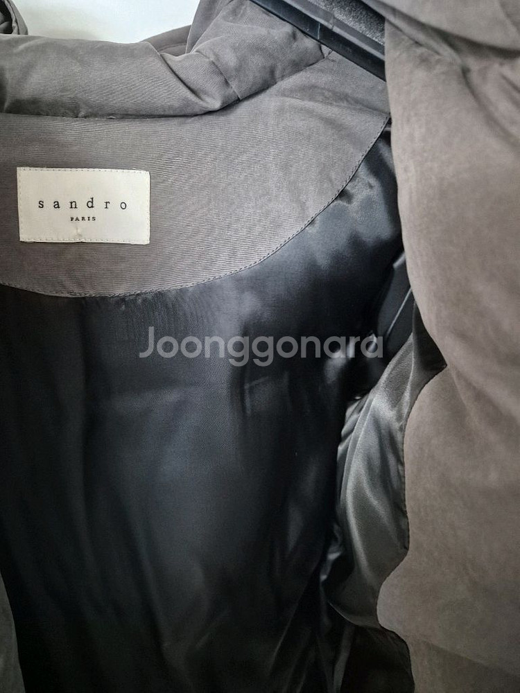 산드로 패딩야상--8