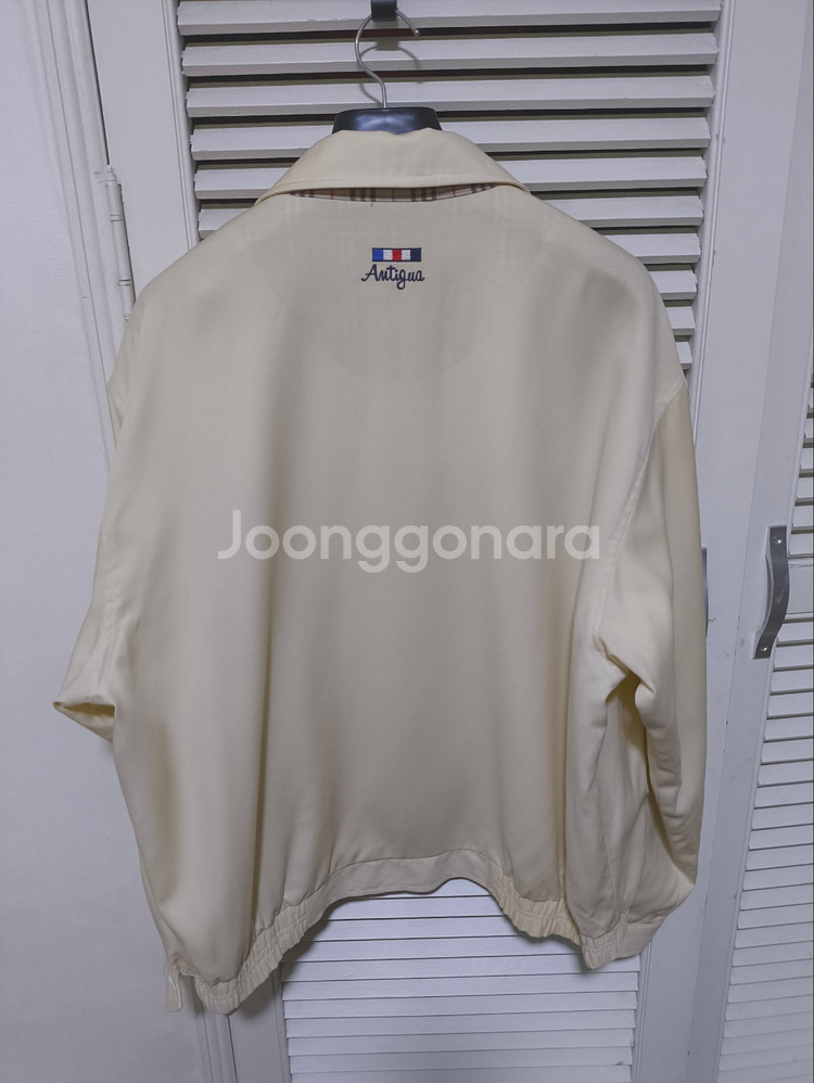 새거 105 Y2K 안티구아골프클럽 버버리패턴 스윙탑--6