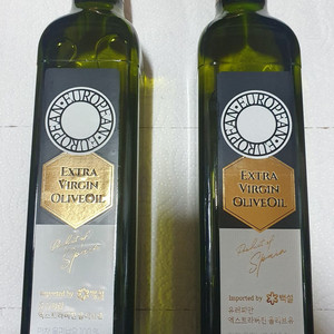 백설 유러피안 엑스트라버진 올리브유 500ml 2개