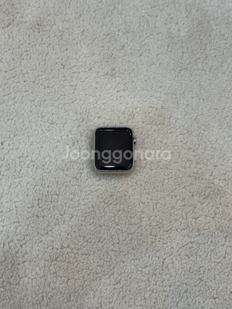 애플워치 1세대 스테인리스 스틸 42mm (SE 아님)--1