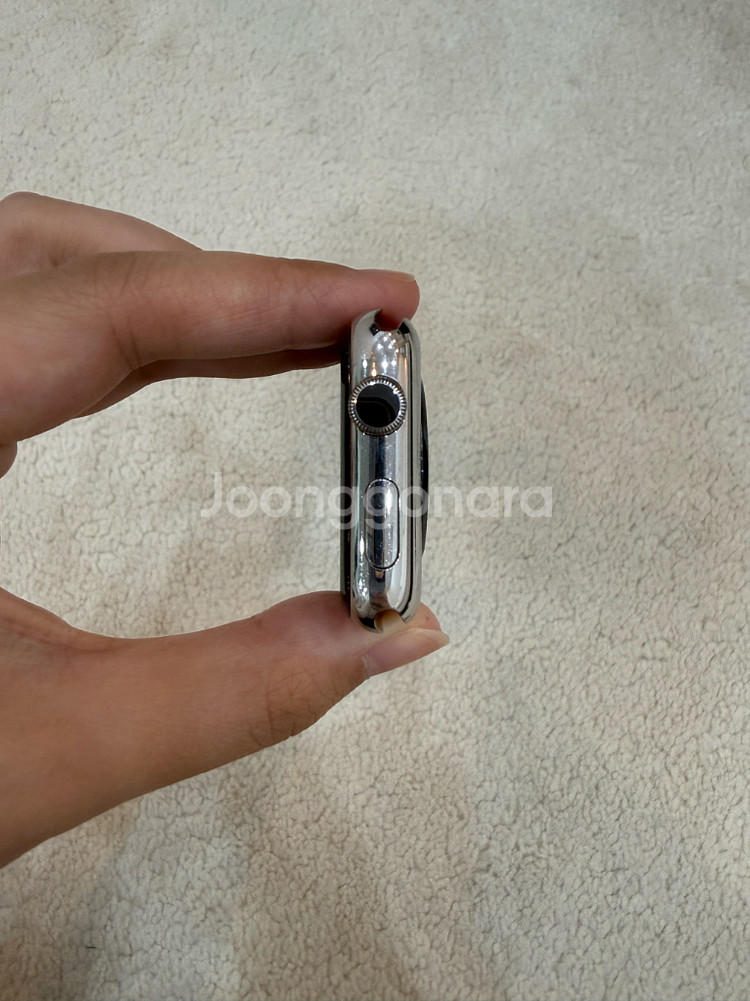 애플워치 1세대 스테인리스 스틸 42mm (SE 아님)--4