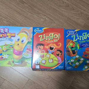 징고 한글영어, 타임텔러,쏙쏙키재기벌레 보드게임(택포)