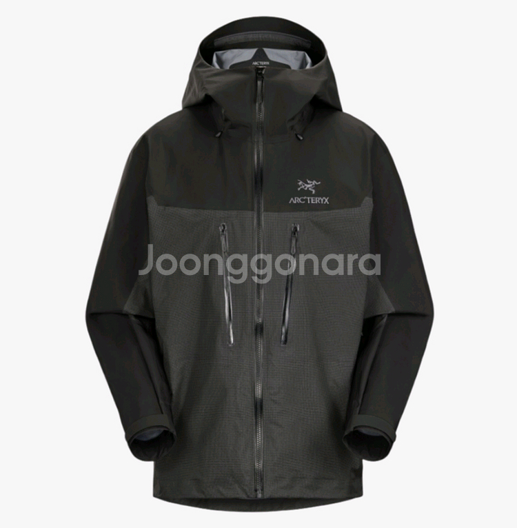 [M]아크테릭스 알파 자켓 블랙 정가이하 새상품--0