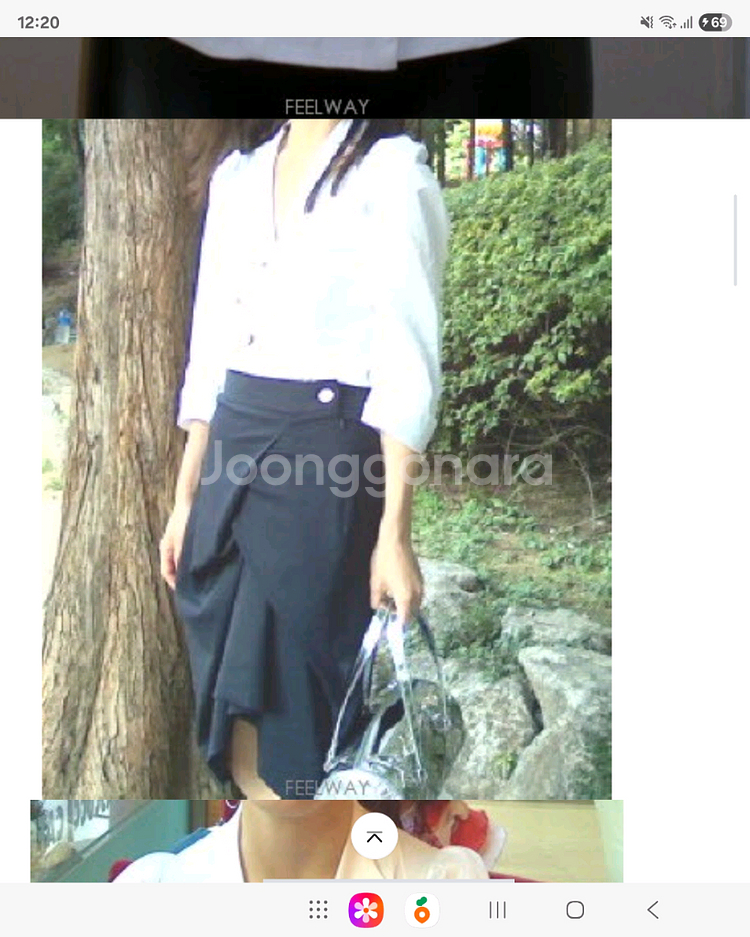 백화점구입 비비안웨스트우드 블라우스--2