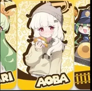 블루아카이브 맘스터치 포토카드로 교환--0