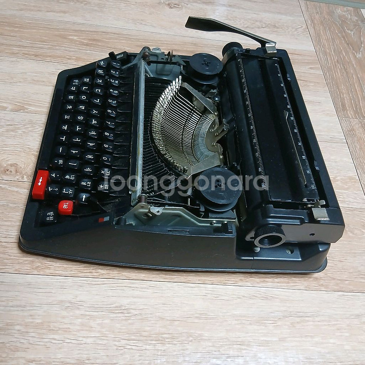 한글 타자기 인테리어소품전시용도--1