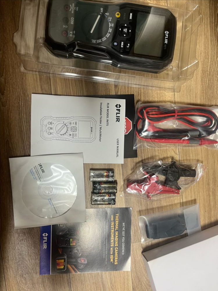 FLIR IM75 플리어 절연 저항계 (새상품) 이미지