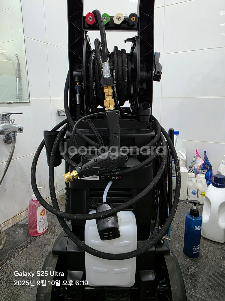 MAQ25 고압세척기 및 악세사리 일괄판매합니다.--1