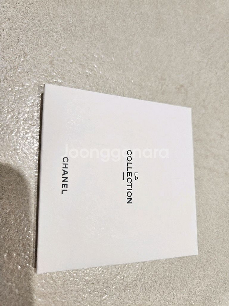 (새상품)샤넬 까멜리아 자수 키 체인--4