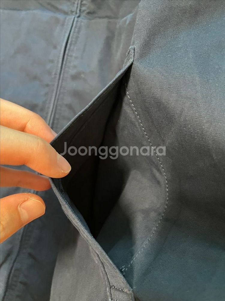 [새제품] 폴로 랄프로렌 코튼 포플린 자켓 네이비 L--3