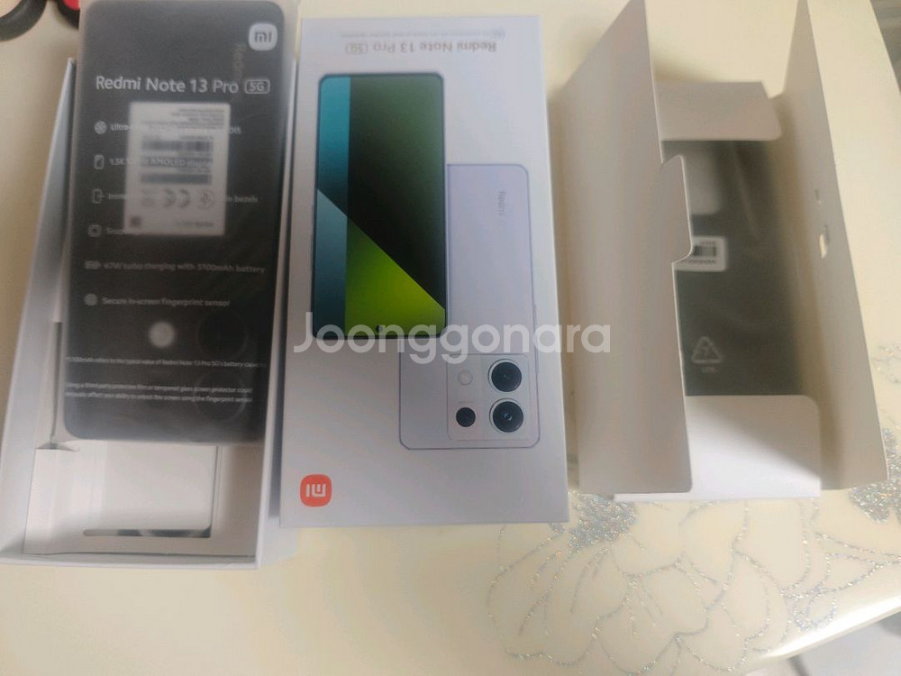 홍미 노트 13 프로 5g 12/512g 신동급 풀박--0