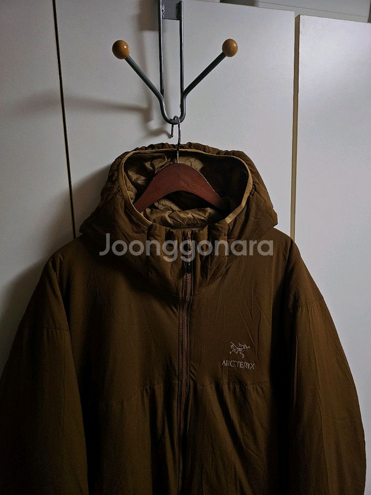 아크테릭스 아톰 LT 후드 브라운 XXL 세륨 토륨--1