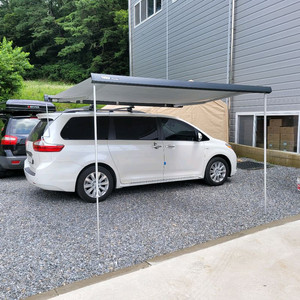 툴레 어닝 3m블랙/어닝룸 캔버피아 가로바