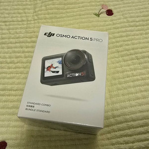 DJI 오즈모액션5 프로 스탠다드콤보 미개봉 판매