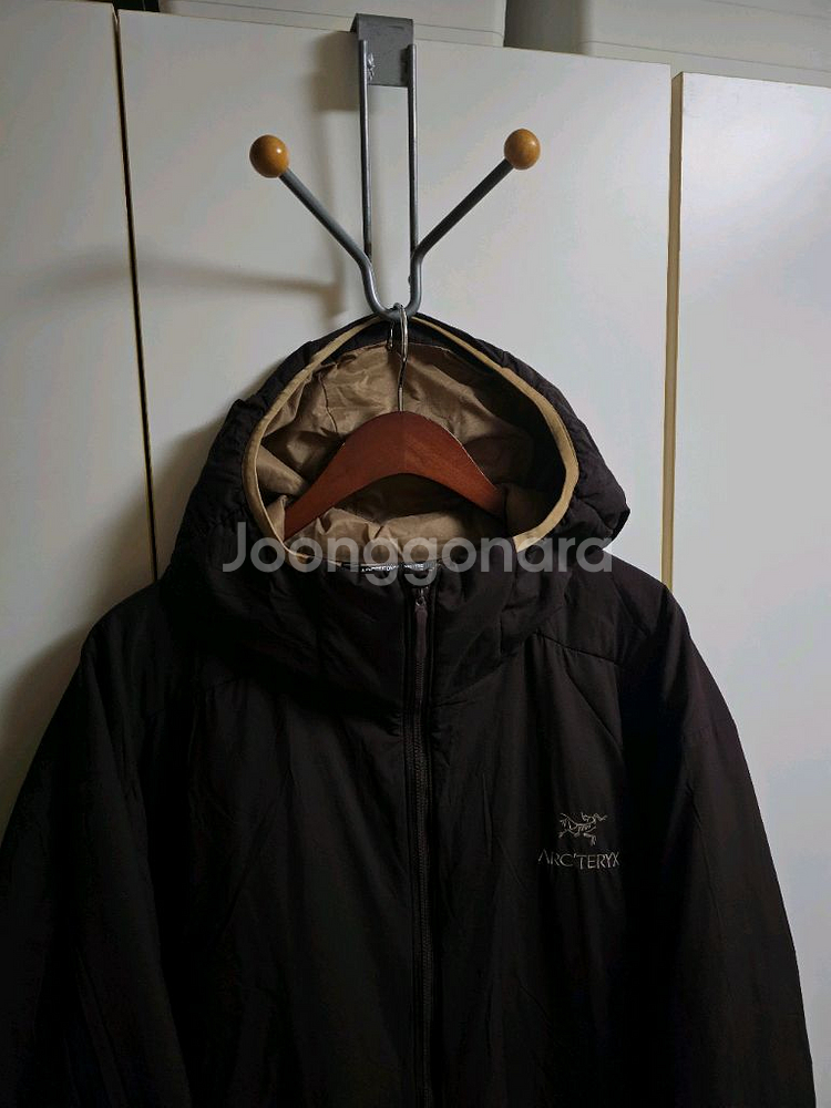 아크테릭스 아톰 LT 후드 다크브라운 XXL 세륨 토륨--1