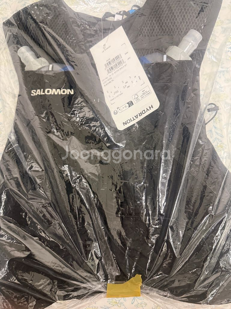 살로몬 액티브 스킨 4 세트 블랙 메탈 팔아요--0