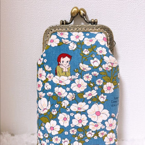 퀼트 빨간머리앤 원단 선글라스 파우치