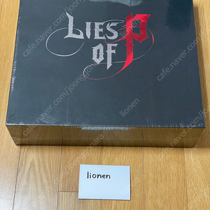미개봉) PS5 피의 거짓 p의 거짓 콜렉터즈 에디션
