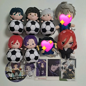 블루록 나기 린 레오 치기리 굿즈 인형 아크릴