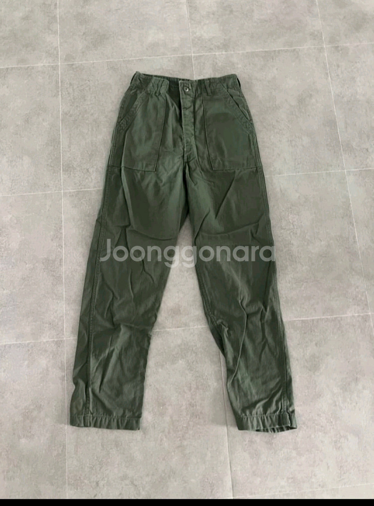 [판매] 70S US Army OG-107 퍼티그 팬츠--0