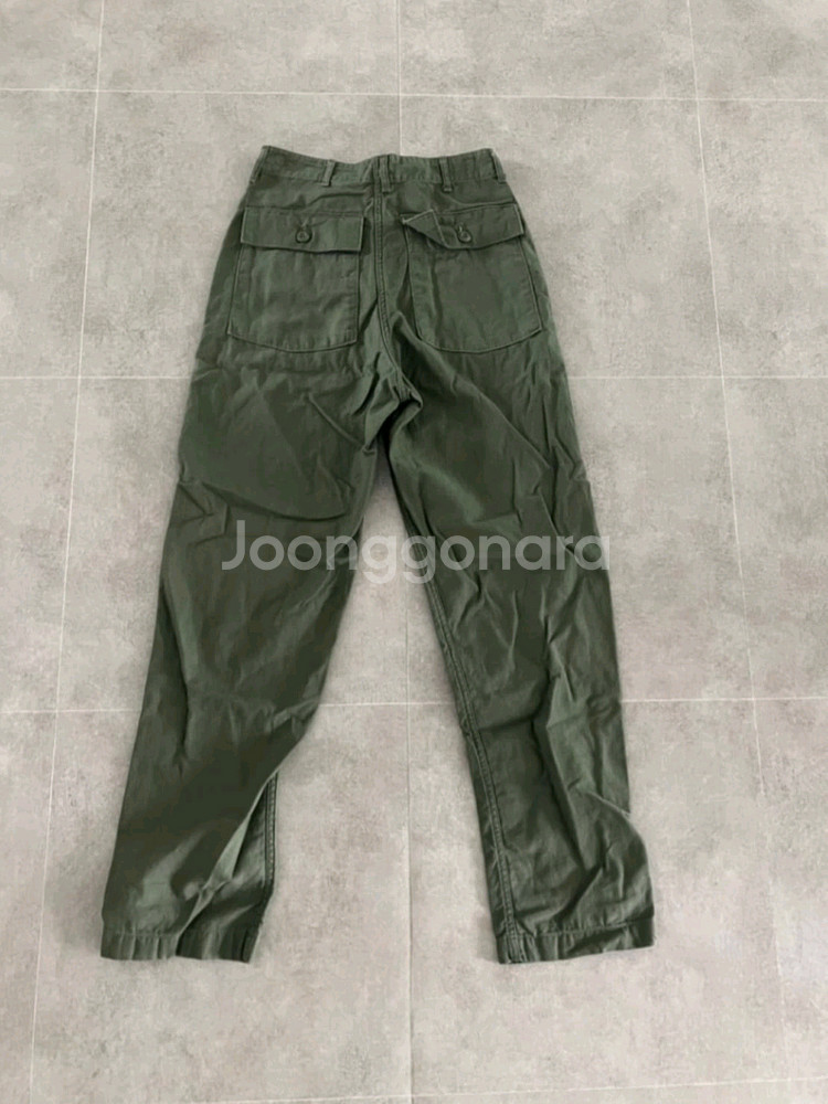 [판매] 70S US Army OG-107 퍼티그 팬츠--3