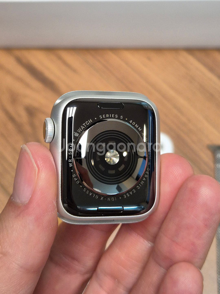 [깨끗하게 사용한] 애플워치5 40mm 실버 GPS--2