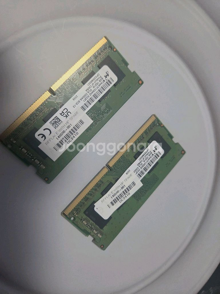노트북램 DDR4 16G (8g x2)--2