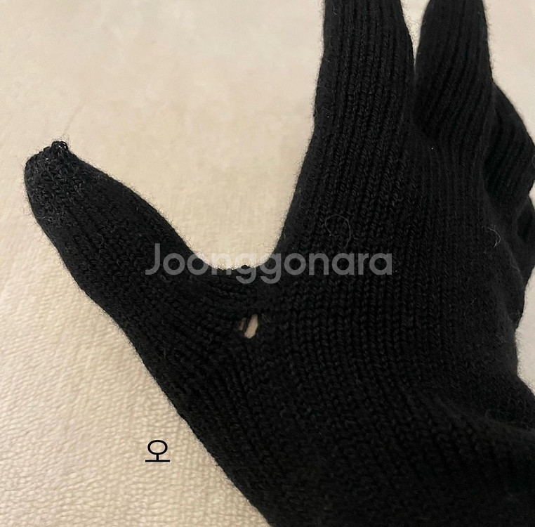 UGG 어그 테크 니트 터치스크린 장갑 블랙 새상품--8