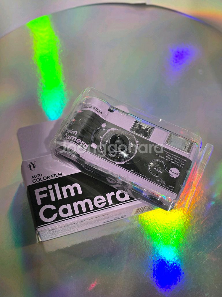 코닥 일회용 필름카메라 라벤더 새상품--1