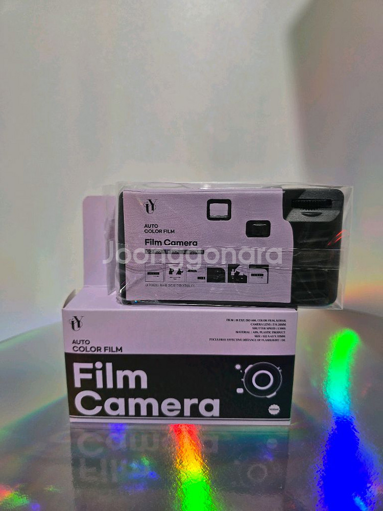 코닥 일회용 필름카메라 라벤더 새상품--3