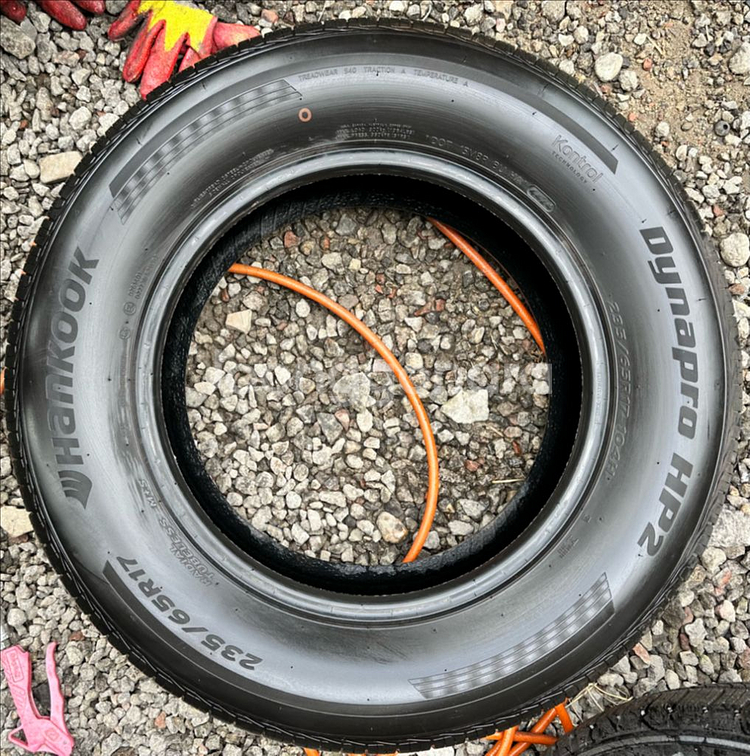 235 65 17한국중고타이어2개2356517--2