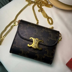 셀린느 트리오페 체인 카드지갑