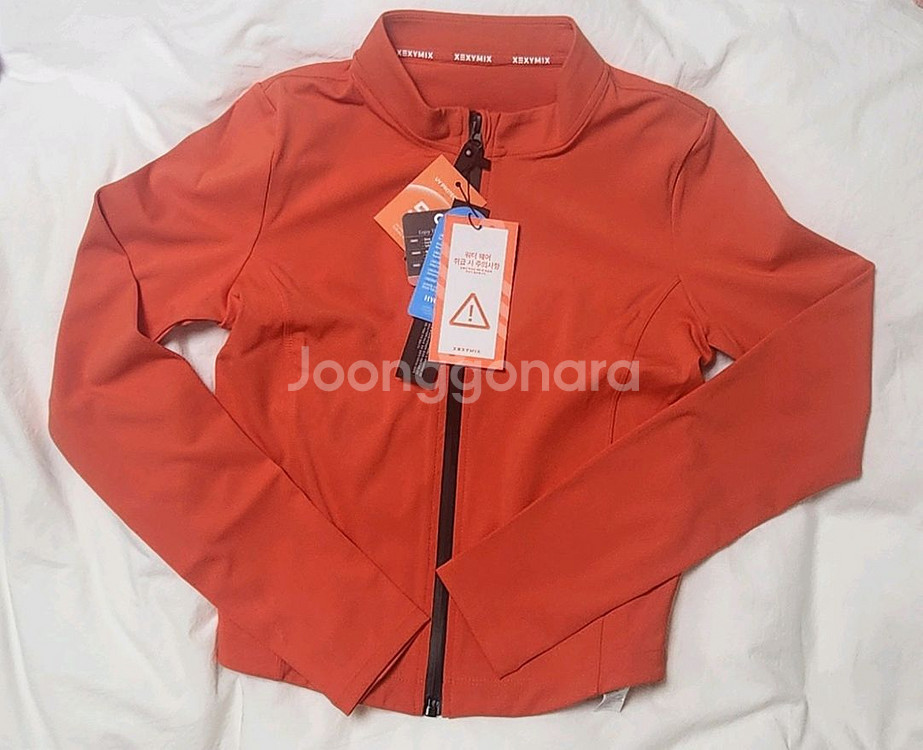 젝시믹스 블랙라벨 시그니처 라이프 크롭 집업자켓 M--1