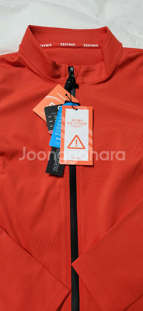 젝시믹스 블랙라벨 시그니처 라이프 크롭 집업자켓 M--3