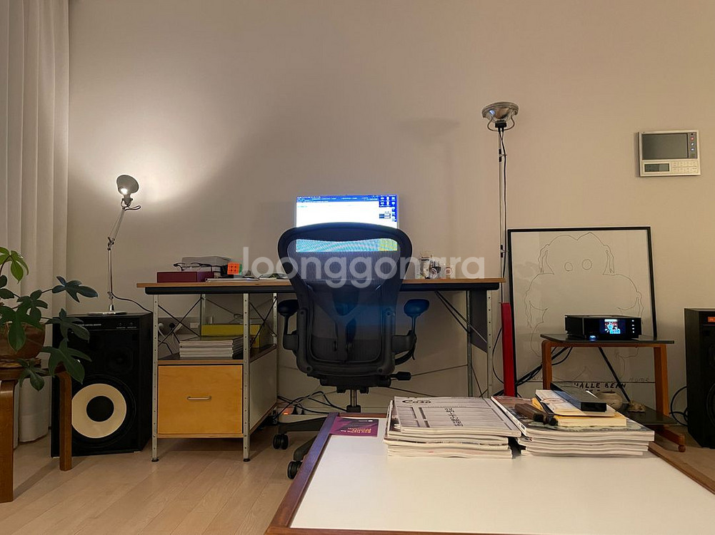 허먼밀러 임스 스토리지 유닛 데스크--1