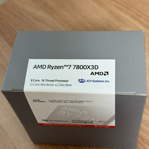 AMD 라이젠7 7800X3D 미개봉 팝니다. 44만원