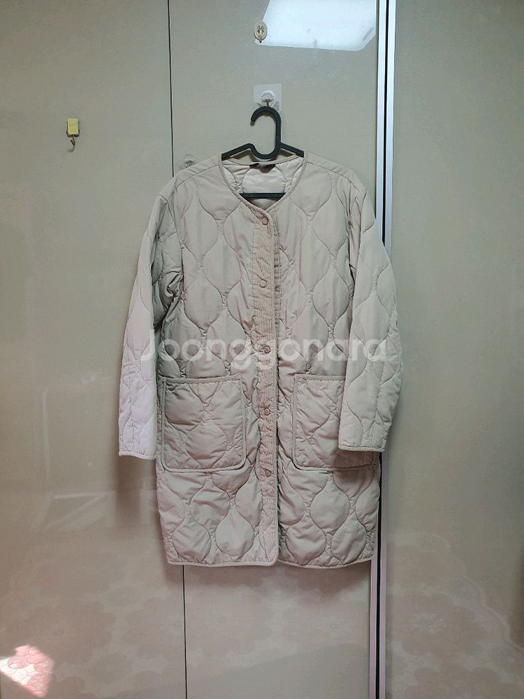 탑텐 여성 퀼팅 롱점퍼(85)/8천원--0